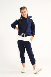 Sprinkles Stitched 2 Piece Winter Co Ord Sets Kids Collection'2025-Cozy Cloud Set - Navy