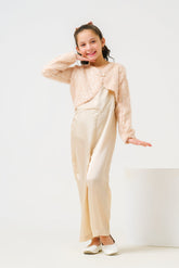 Sprinkles Stitched 2 Piece Formals Jumpsuit Kids Collection'2025-Chic Sparkle Ensemble Jumpsuit with Bolero Jacket