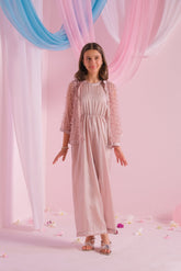 Sprinkles Stitched 2 Piece Formals Jumpsuit Kids Collection'2025-Mauve - 2pc - Jumpsuit & Outerwear