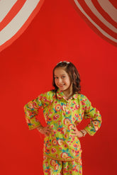 Sprinkles Stitched 2 Piece Summer Co Ord Sets Kids Collection'2025-Neon Fest - Co-ord Set