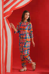 Sprinkles Stitched 2 Piece Summer Co Ord Sets Kids Collection'2025-Flora - Co-ord Set