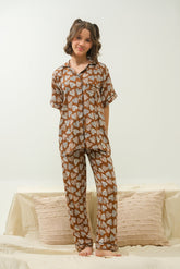 Sprinkles Stitched 2 Piece Winter Night Suit Kids Collection'2025-Cozy Heartbeat - Night Suit - 2pcs