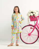Sprinkles Stitched 2 Piece Summer Co Ord Sets Kids Collection'2025-Petal Parade - 2pcs