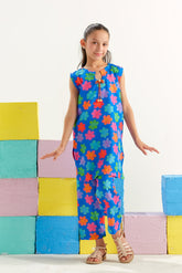 Sprinkles Stitched 2 Piece Summer Co Ord Sets Kids Collection'2025-Color Carnival - 2pcs