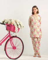 Sprinkles Stitched 2 Piece Summer Co Ord Sets Kids Collection'2025-Pastel Bloom Parade - 2pcs