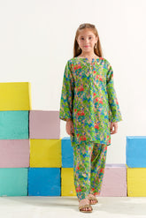 Sprinkles Stitched 2 Piece Summer Co Ord Sets Kids Collection'2025-Meadow Bloom - 2pcs