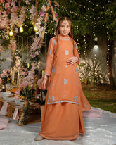 Sprinkles Stitched Formals Festive Kids-Kesari Noor - 3pcs