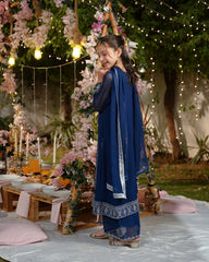 Sprinkles Stitched Formals Festive Kids-Noor-e-Neel - 3pcs