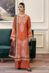Zabrang By Imrozia Serene Unstitched 3 Piece Formals Suit-SRS-13 Zevar