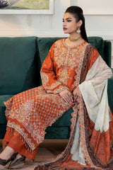 Zabrang By Imrozia Serene Unstitched 3 Piece Formals Suit-SRS-13 Zevar