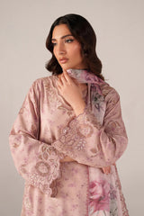 Iznik Unstitched 3 Piece Spring Summer Suit-SS-05