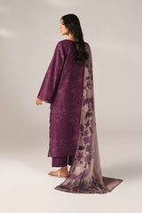 Iznik Unstitched 3 Piece Spring Summer Suit-SS-08