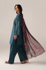 Iznik Unstitched 3 Piece Spring Summer Suit-SS-10