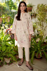 Pret Essentials By Sahar Stitched 2 Piece Summer Collection'2025-SSEC-V2-RK-02-Sepia Garden
