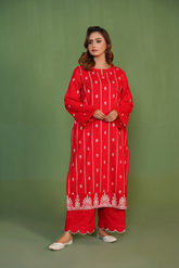Qurb Stitched 2 Piece Winter Collection'2025-Saanwaal