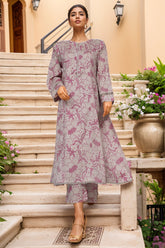 Sada Bahar Stitched 2 Piece Peplum Frock Collection-D-4942-Skin