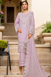 Sada Bahar Stitched 3 Piece Luxury Emb Spring Vol-05 Suit-MK-45-Lalic