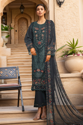 Sada Bahar Stitched 3 Piece Luxury Emb Spring Vol-05 Suit-MK-41-Kai Green