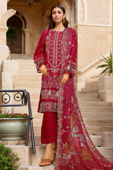 Sada Bahar Stitched 3 Piece Luxury Emb Spring Vol-05 Suit-MK-32-Atishi