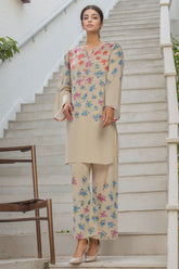 Sada Bahar Stitched 2 Piece Mid Summer Co Ords Lawn Collection'2024-D-5052-Skin