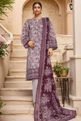 Sada Bahar Stitched 3 Piece Printed Lawn Vol-02 Suit-PR-9535-Off White
