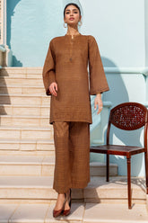 Sada Bahar Stitched Daily Wear Co Ords Collection-D-4947-Mustard