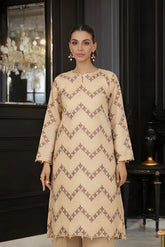 Ayla Studio Stitched 3 Piece Luxe Eid Jacquard Festive Lawn Suit-Sahar Lines