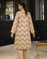 Ayla Studio Stitched 3 Piece Luxe Eid Jacquard Festive Lawn Suit-Sahar Lines