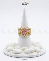 Sapphire Crown Gems Cluster Ring