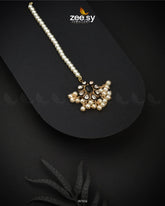 Scarlet Petal Bindiya Charm Golden Black - Zeesy Jewellery