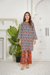 Qurb Stitched 2 Piece Summer Collection'2025-Sensation