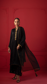 Baraysham By Najia Zia Stitched 2 Piece Winter Collection'2025-Shab-e-Mah