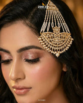 Shahi Floral Kundan Jhumar