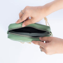 Fineur Mini Marvel Crossbody Bag - Green