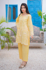 Daily Desire By Abeera Stitched 2 Piece Cotton Collection'2025-Soft Sophistication