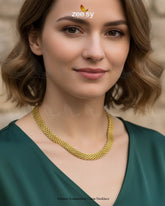Solstice Symmetrical Chain Necklace - Zeesy Jewellery