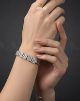 Sparkling Cluster Bracelet - Zeesy Jewellery