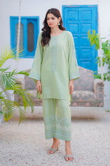 Daily Desire By Abeera Stitched 2 Piece Cotton Collection'2025-Statement Simplicity