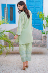 Daily Desire By Abeera Stitched 2 Piece Cotton Collection'2025-Statement Simplicity