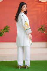 Daily Desire By Abeera Stitched 2 Piece Cotton Collection'2025-Subtle Grace