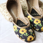 On Your Feets Casual Khussa-Sunflower Bloom