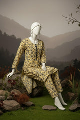 Doriya Luxe By Almeerah Stitched 2 Piece Premium Bana Dora Lawn Collection'2025-Sunny Daylight Glow