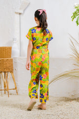 Sprinkles Stitched 1 Piece Summer Jumpsuit Kids Collection'2025-Sunshine Safari Jumpsuit