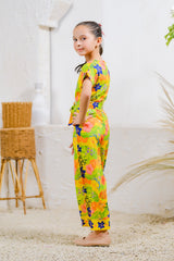 Sprinkles Stitched 1 Piece Summer Jumpsuit Kids Collection'2025-Sunshine Safari Jumpsuit