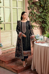 Dastan by Ramsha Unstitched 3 Piece Chiffon Vol-01 Suit-T-102