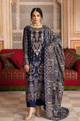 Dastan by Ramsha Unstitched 3 Piece Formals Vol-03 Suit-T-306