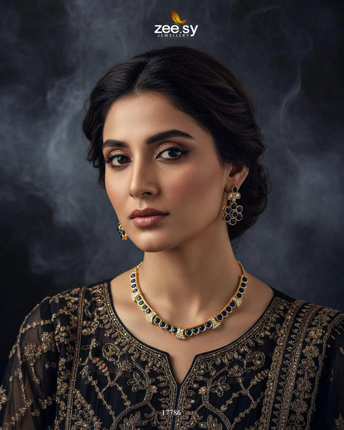 Textured Necklace - Zeesy Jewellery