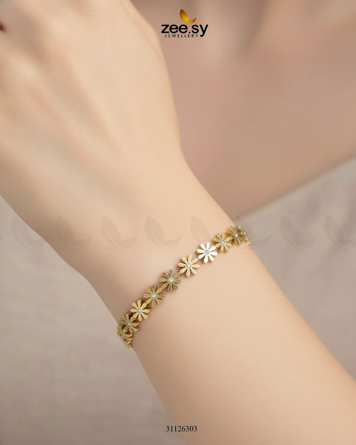 Floral Traditional Grand Bracelet - Zeesy Jewellery
