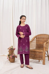 Khayat Stitched 2 Piece Kids Summer Collection'2025 Purpurella