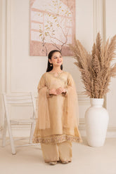 Khayat Stitched 3 Piece Formals Kids Collection'2025-Angrakha